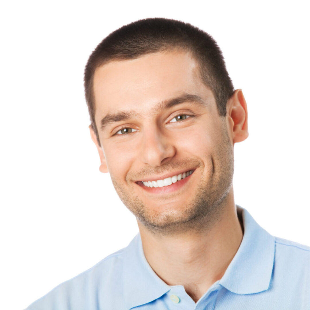 Portrait of happy smiling man, isolated on white MCIS Lawyers